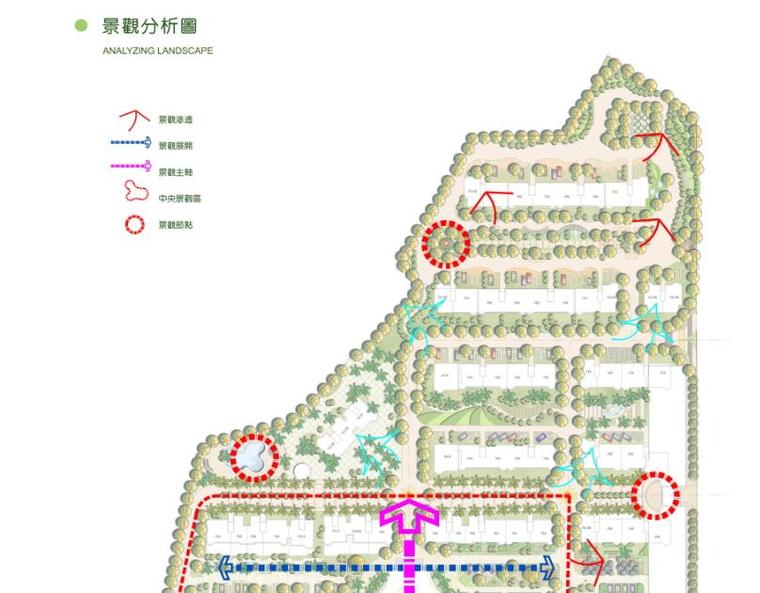 海南绿色佳元住宅景观设计-居住区景观-筑龙园林景观论坛