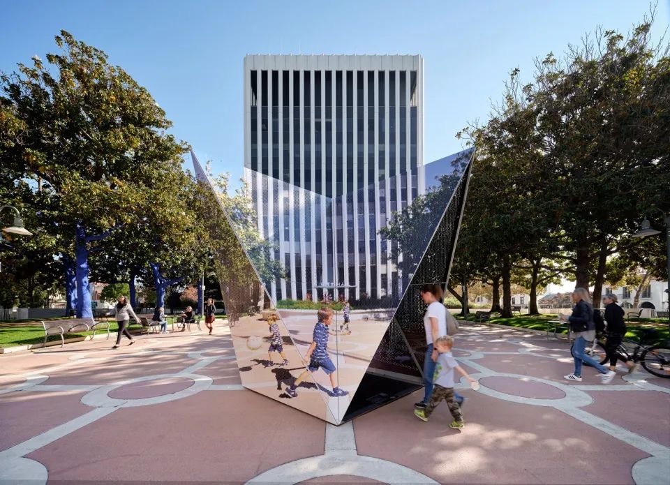 [分享]镜子在景观设计中的应用!