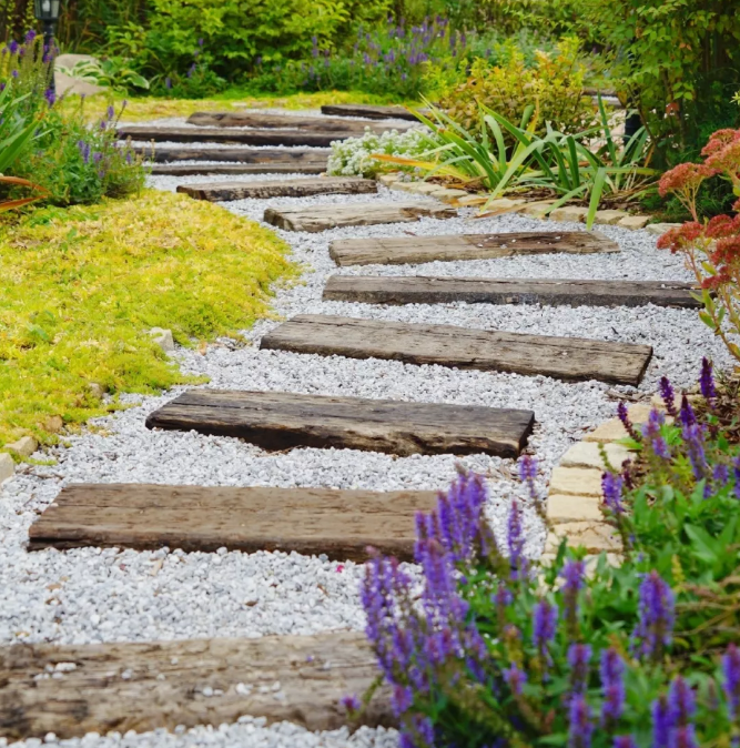 [分享]如何打造一条精美绝伦的花园道路?