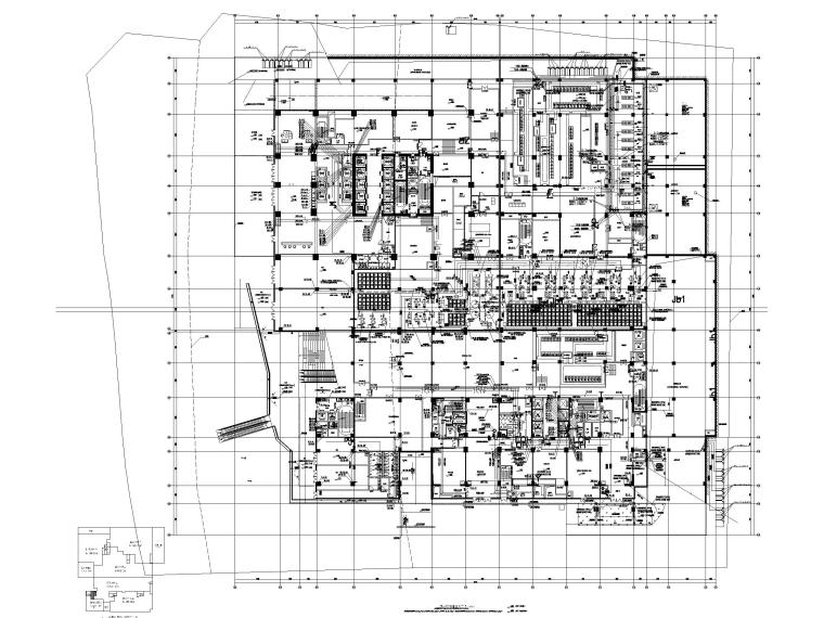 地下室商业给排水图纸资料下载-[重庆]会展总部地下车库_商业给排水图纸