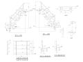 23个钢梯节点详图（两跑，三跑，钢结构等）