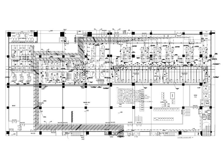 高层热水原理图资料下载-会展总部设备房安装大样图及系统原理图
