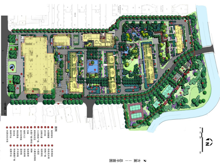 都市型男公寓设计资料下载-[浙江]杭州西湖现代都市公寓景观设计方案