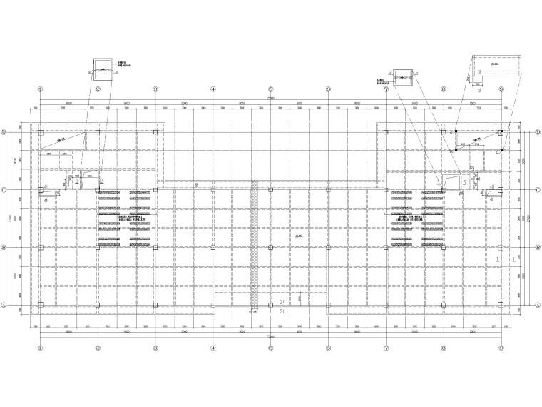 4层框架结构厂房资料下载-[贵州]4层现浇框架结构厂房结构施工图2016