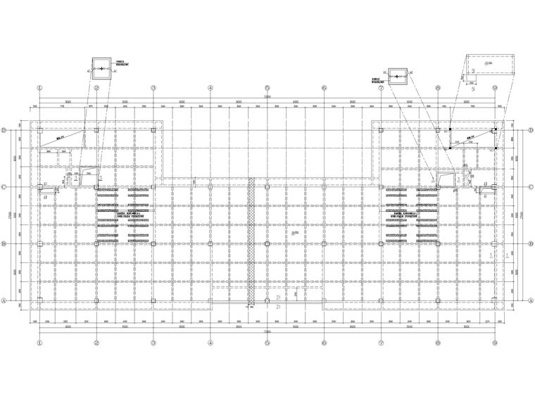 框架结构厂房建筑施工图纸资料下载-[贵州]4层现浇框架结构厂房结构施工图2016