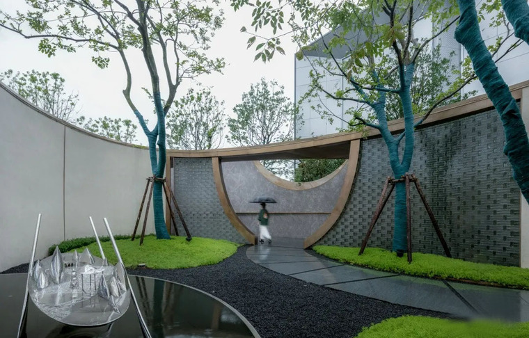 杭州龙湖 · 湘湖原著示范区景观-水石设计-居住区案例-筑龙园林景观论坛
