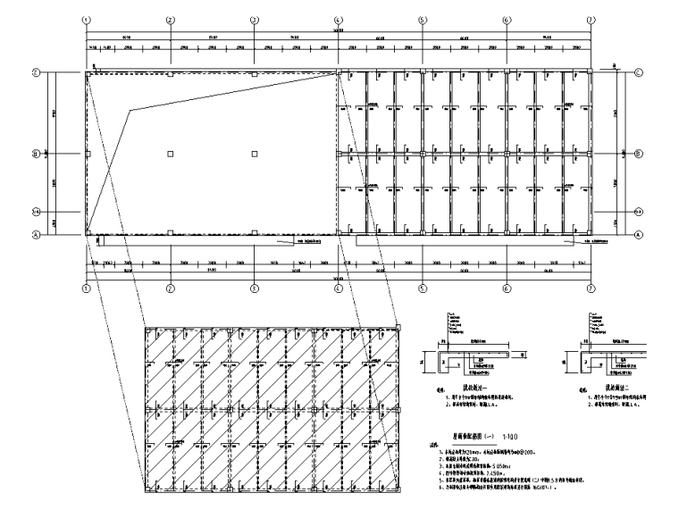孵化建筑施工图资料下载-[贵州]4栋产业孵化园建筑结构施工图2018