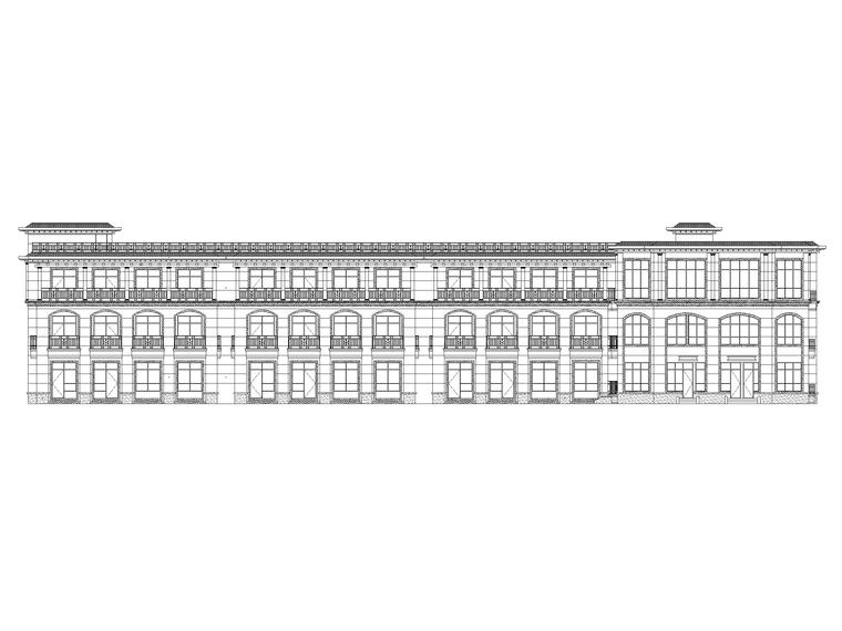 9班幼儿园cad模型资料下载-3层9班框架结构幼儿园报建施工图2018