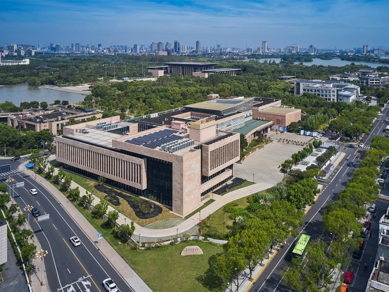 改扩建河道资料下载-嘉兴图书馆改扩建