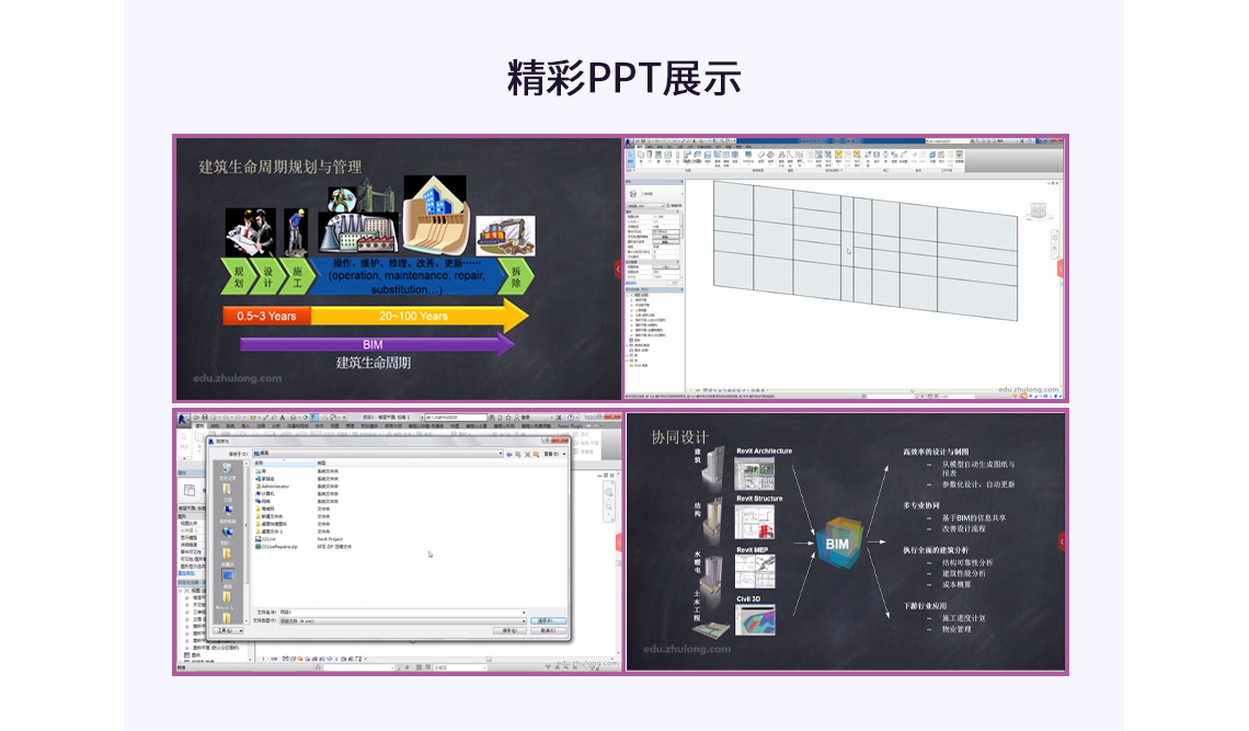 BIM（Revit）项目实战应用—土建篇，精彩PPT展示