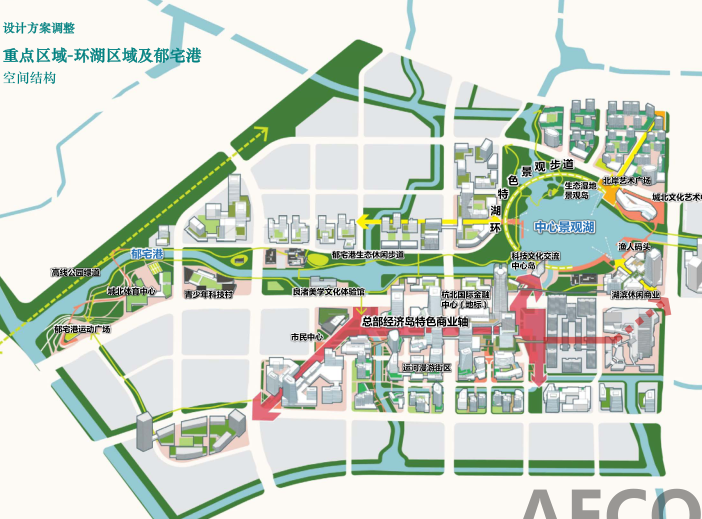 杭州城北副中心国际商务核心区城市设计2020