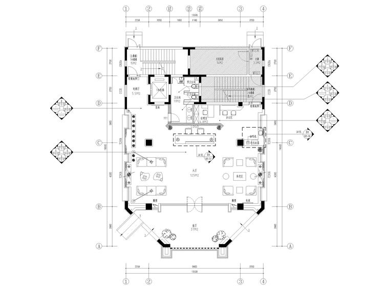 产业办公楼模型资料下载-[青岛]五层创新产业综合办公楼装修施工图