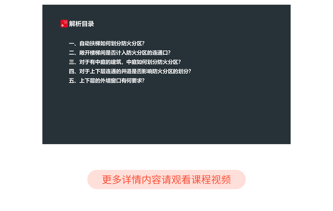 防火分区——上下层连通口疑难解析，防火分区，中庭空间，规范说明