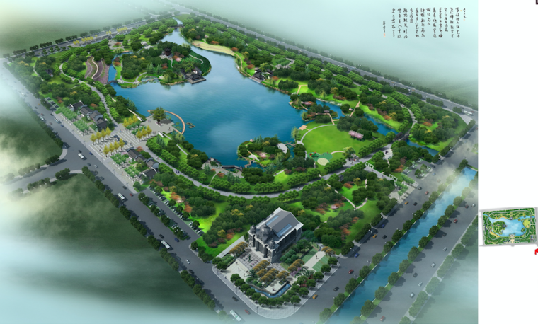 滨河古镇景观设计资料下载-[安徽]郎溪滨河公园景观设计方案