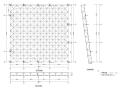 某电影院网架屋面钢结构施工图CAD