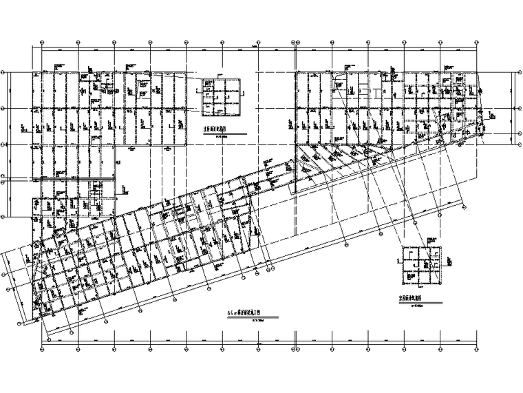 [重庆]5层框架结构_核心筒楼梯仓库结施2019-A4#屋面梁施工图