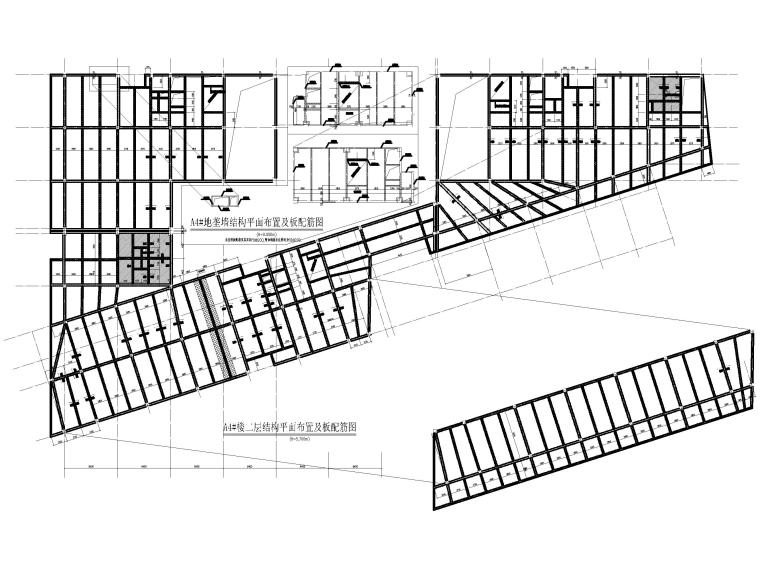 地垄墙施工图资料下载-[重庆]5层框架结构_核心筒楼梯仓库结施2019