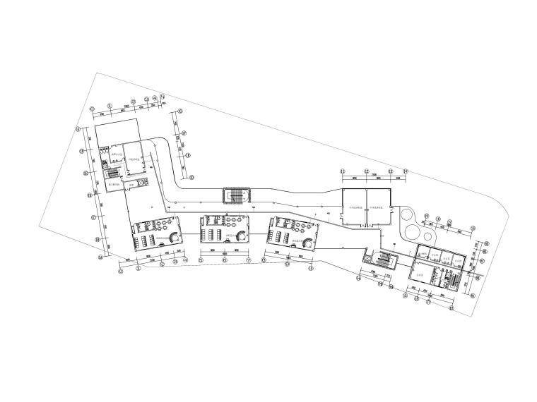 [贵州]职业学院附属幼儿园电气施工图 2019-3弱电平面图