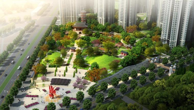 生态广场景观设计案例资料下载-[四川]华蓥南江岩生态公园景观设计方案