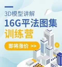 机械钢筋连接资料下载-3D模型讲解16G平法图集训练营