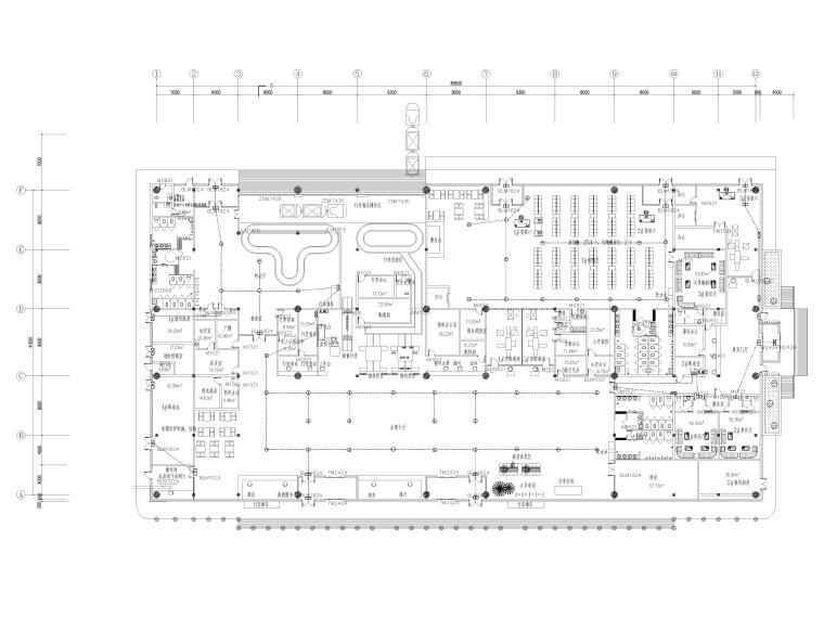 机场航站楼电气施工图资料下载-[重庆]机场航站楼强电施工图（2017）