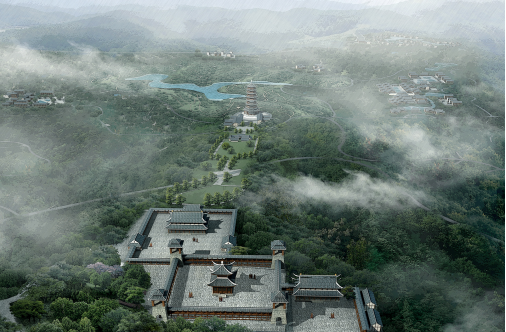 农业生态园区设计资料下载-[重庆]长生桥镇云浮山生态园区景观设计
