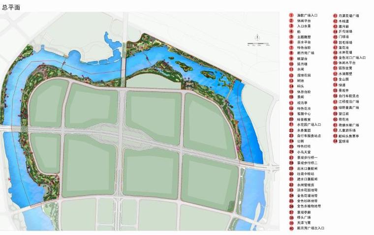 [广东]惠州金山湖公园景观深化设计方案