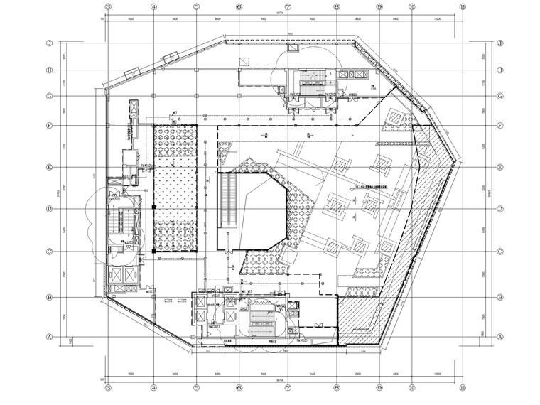 5万平厂房施工图纸资料下载-[北京]5万平商业楼电气施工图（2016）