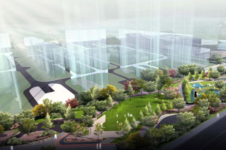 河南公园绿化设计文本资料下载-[河南]知名企业西湖公园景观设计方案