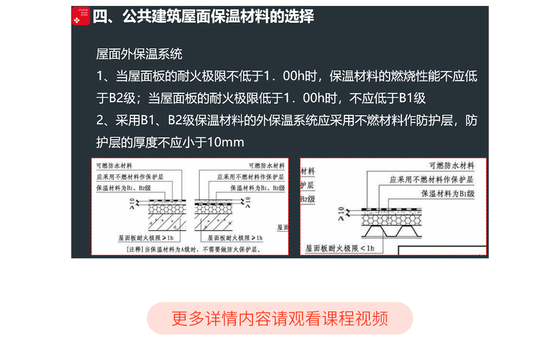 精彩PPT展示：民用建筑施工图疑难解析公共建筑保温防火要求，关键词：公共建筑，保温材料，规范说明