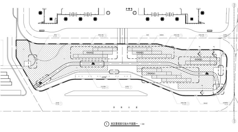 商业廊架su资料下载-[广东]万象城西侧商业住宅景观园建竣工图