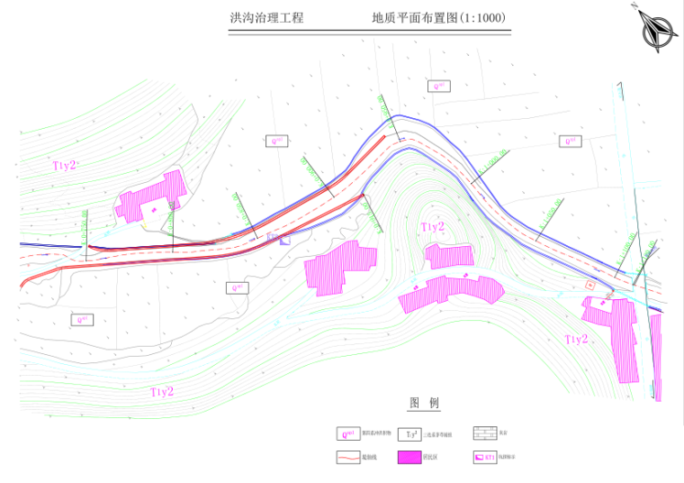 山洪沟治理设计方案资料下载-[重庆]江河山洪沟治理工程施工图2020