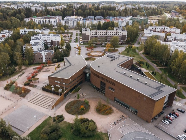 芬兰Sauna学校资料下载-芬兰Kirkkojärvi学校