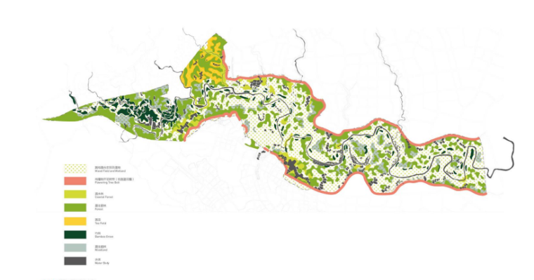 [四川]成都绛溪河生态公园景观设计方案-植物设计策略