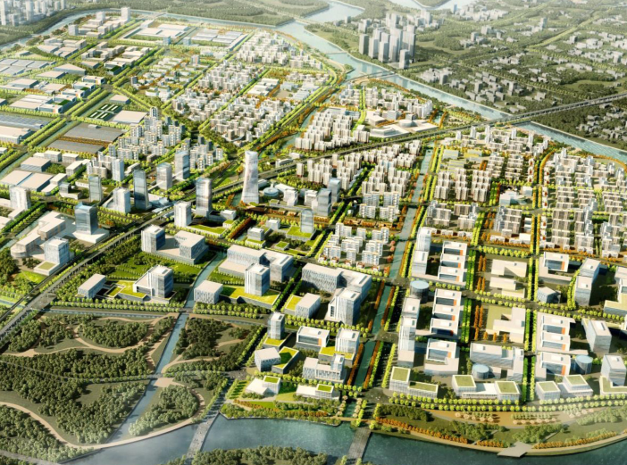 多元社区规划资料下载-金茂宁南国际新城总体规划城市设计方案2018