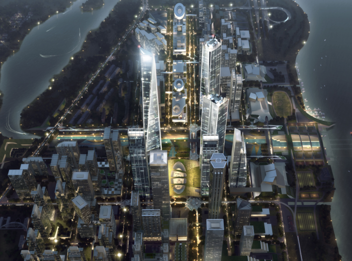 深圳湾超级总部构想资料下载-深圳湾超级总部基地城市设计优化文本2018