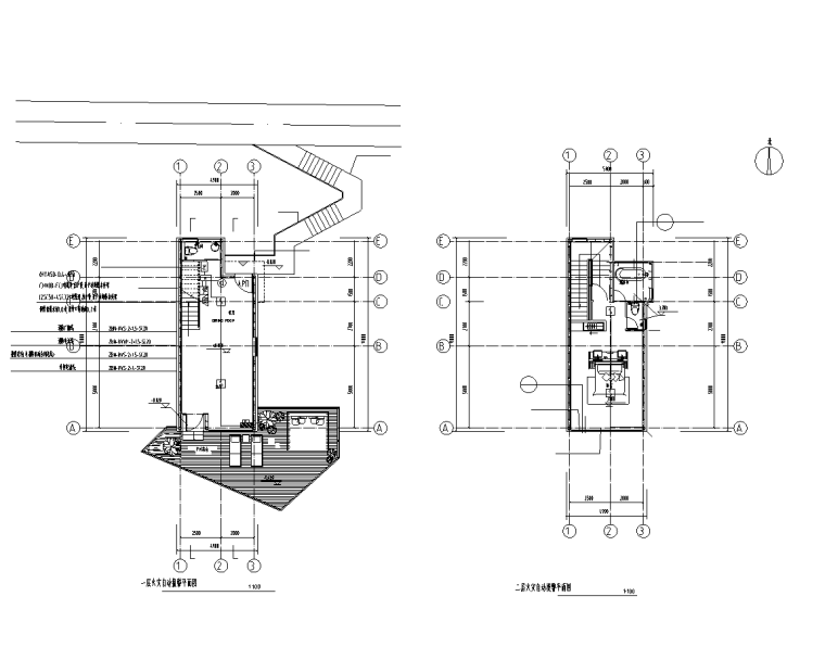 2层餐厅平面资料下载-浙江二层框架结构度假酒店一次机电图纸
