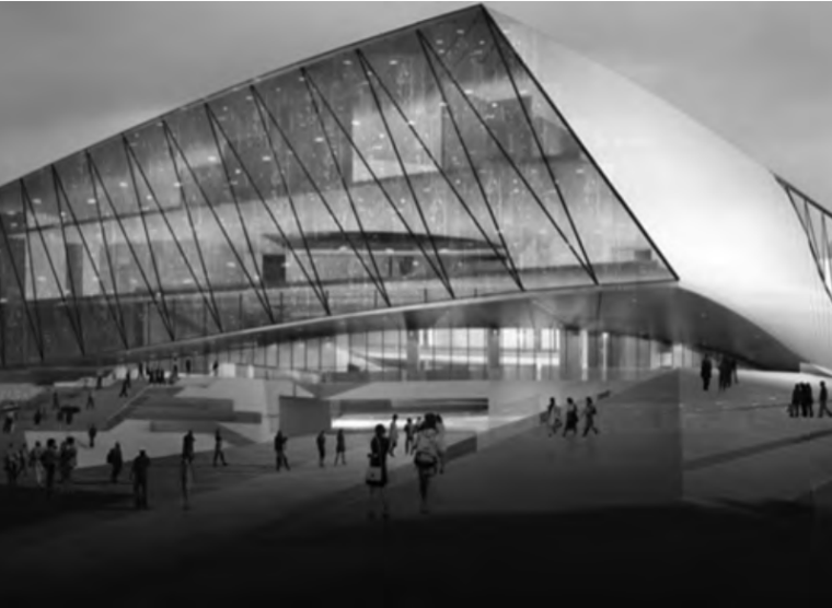 亚洲现代美术馆图纸资料下载-某美术馆结构抗震设计