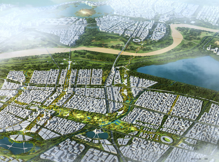 受限空间施工应急预案资料下载-济南携河发展空间规划城市设计终期成果2017