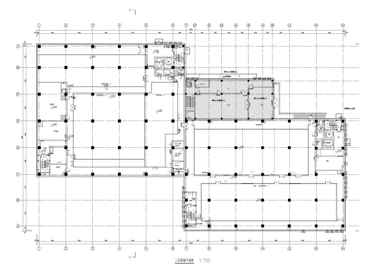 仿古木结构施工图纸资料下载-上海六层云计算数据中心暖通施工图纸