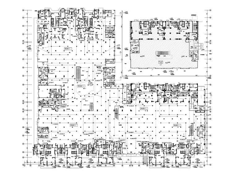 万达商业广场电气施工图资料下载-[河南]某商业广场电气施工图