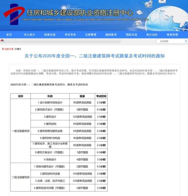 一注、二注考试题量及时间变化通知_2