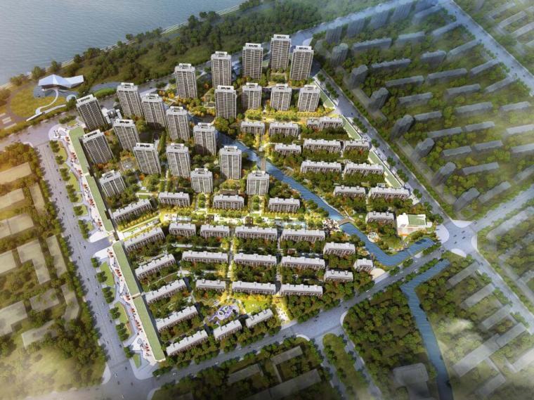居住区概念策划资料下载-[吉林]沈阳高层+洋房理想社区居住区建筑