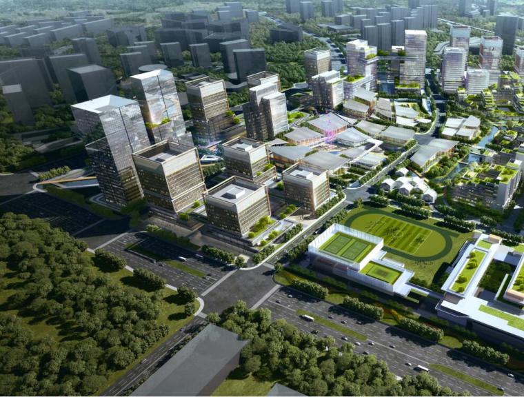 建筑设计未来方向资料下载-[浙江]杭州创维山水未来社区住宅建筑设计