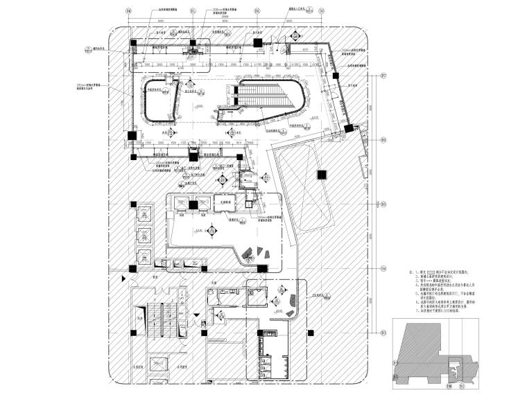 商场设计空间资料下载-[深圳]大型商场公共区域室内装修设计施工图