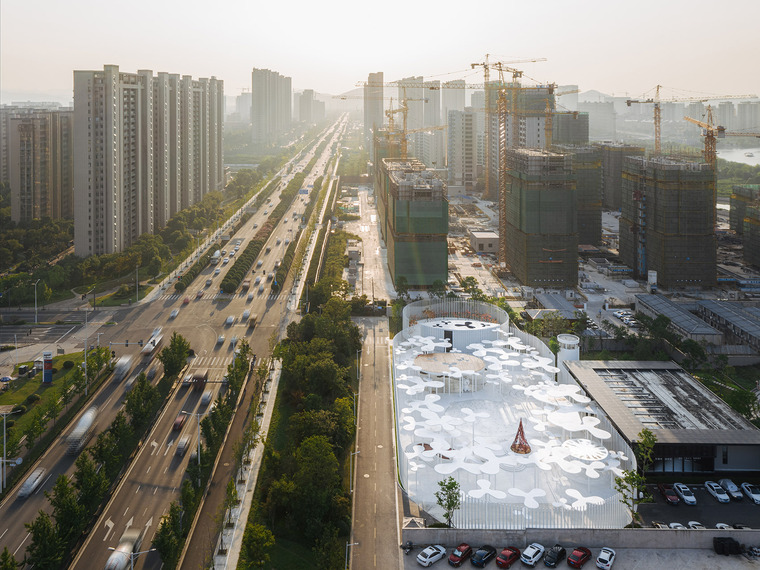 湖州未来峯前场公园实景图