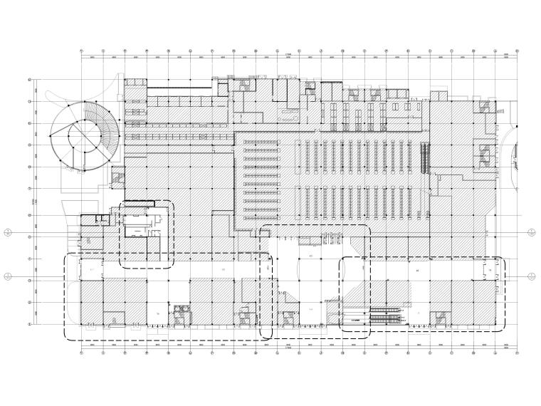 超市装修施工图CAD图纸资料下载-[浙江]嘉兴超市商场装修项目施工图+方案