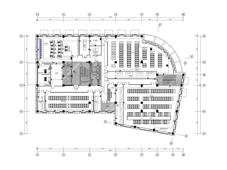 某工程施工图和建筑图资料下载-[上海]某银行征信中心装修工程电气施工图