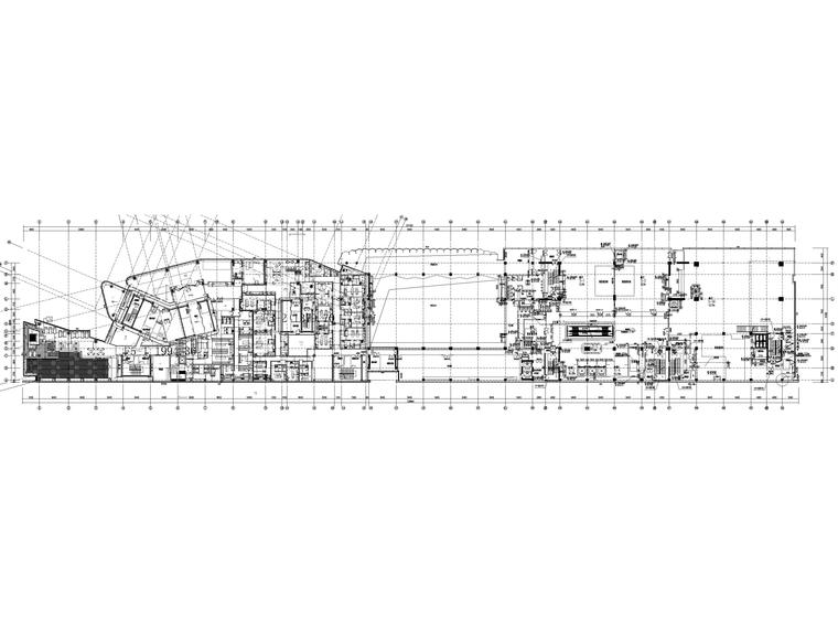 [北京]三里屯通盈中心刚结构商业建筑施工图-五层平面图