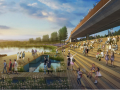 [江西]抚河东岸滨水河道街区景观设计方案